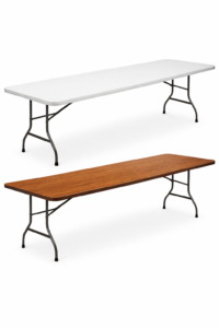 8 ft folding table rental