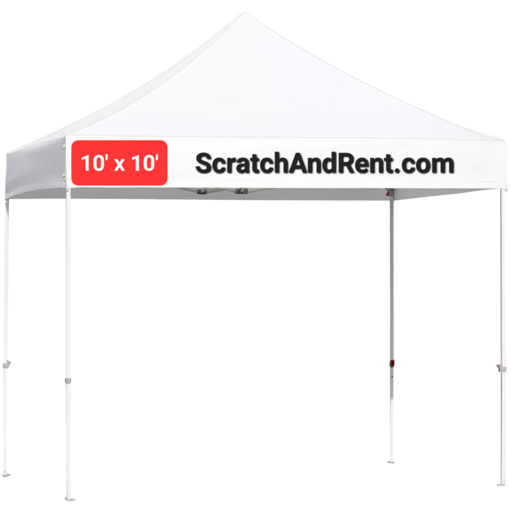 Caopy Rental Sign Example Pop-Up Canopy Rentals In Pigeon Forge & Gatlinburg | Scratch & Rent