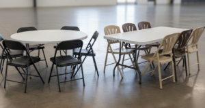 Tables and Chairs rentals