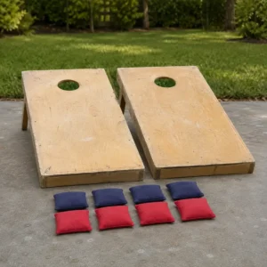 Cornhole Game Set with 2 Boards and 8 Bags